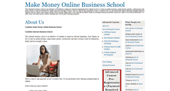 Desktop Screenshot of businessschool.confabee.com